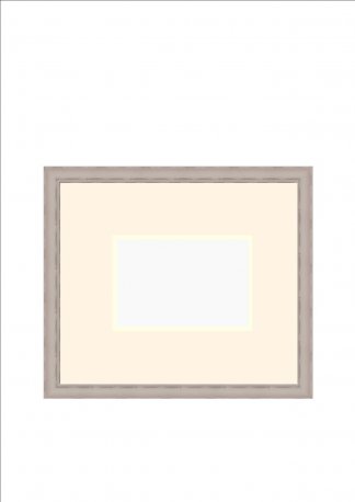 Distressed White with Mat