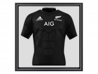 All Blacks All Blacks Full Size Black/Silver Jersey Frame