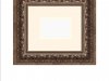 Large Ornate Silver with Matboard