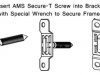 Security Plate & T Screw