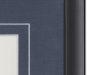 Calais - Dark Blue with V Groove