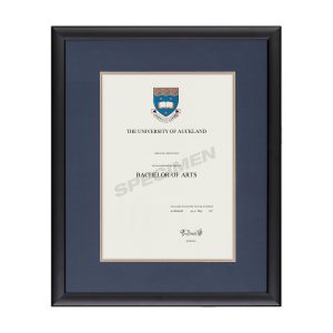 Calais - Blue Matboard with Gold Insert