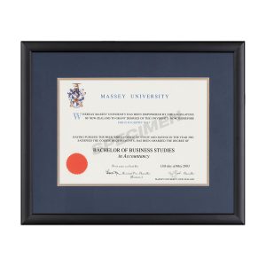 Calais - Blue Matboard with Gold Insert