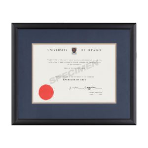 Calais - Blue Matboard with Gold Insert