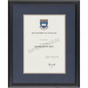 Calais - Blue Matboard with Gold Insert