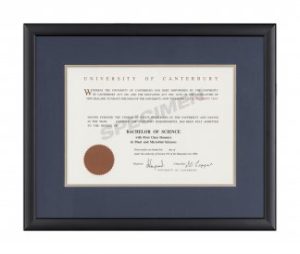 Calais - Blue Matboard with Gold Insert