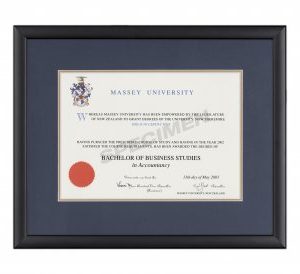 Calais - Blue Matboard with Gold Insert