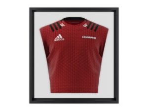Crusaders Compact Sized Jersey Frame