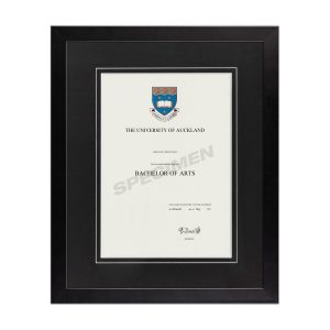 Soho-Black matboard with V Groove