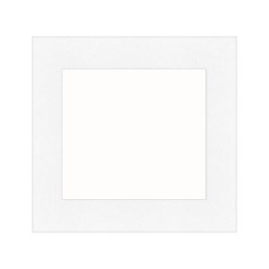 Flat Pure White Wide