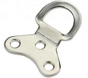 One piece 3 hole Dring