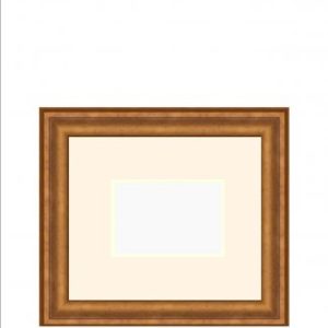 Rounded Gold with Mat