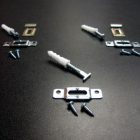 Security hanging hardware. Component orientation