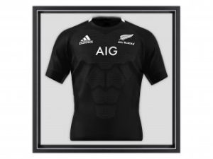 All Blacks All Blacks Full Size Black/Silver Jersey Frame