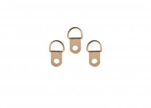 Small D-Ring brass