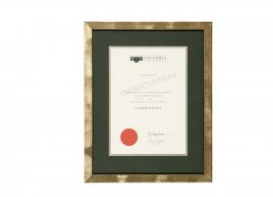 Victoria University-Green and Gold Matting with Go