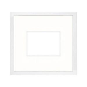 White Frame with Matboard