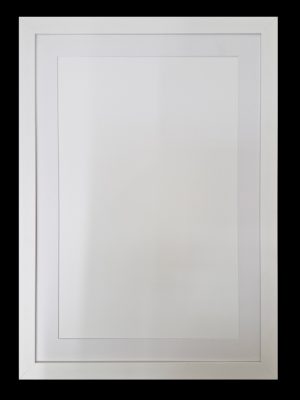 Black Frame with Matboard