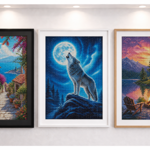 Ready-Made Frames for Diamond Painting & Diamond Art Canvases